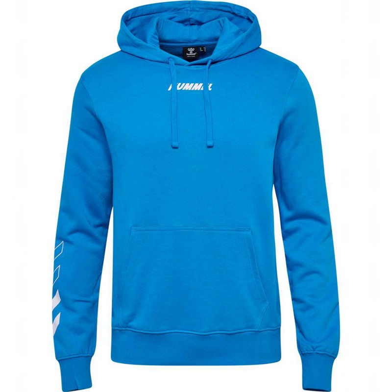 Hummel Elemental Hoodie Herr Blå | 135405-705