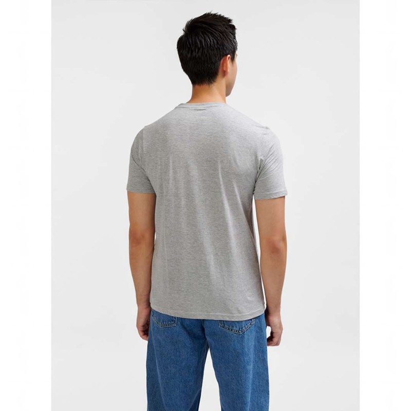 Hummel Elemental Logo Cotton T-shirt Herr Grå | 902248-014