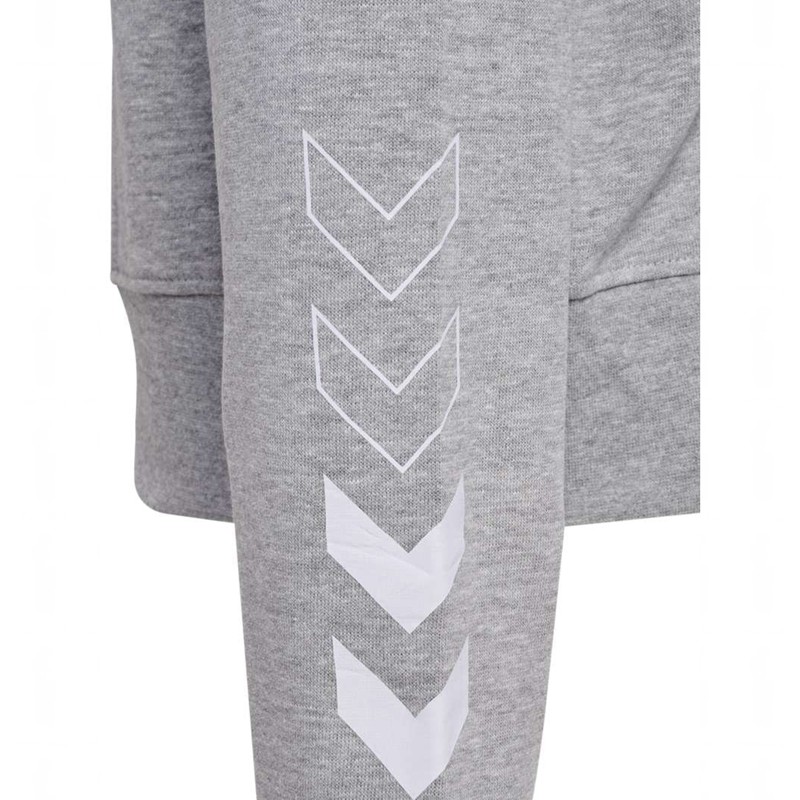 Hummel Elemental Short Hoodie Dam Grå | 235203-983