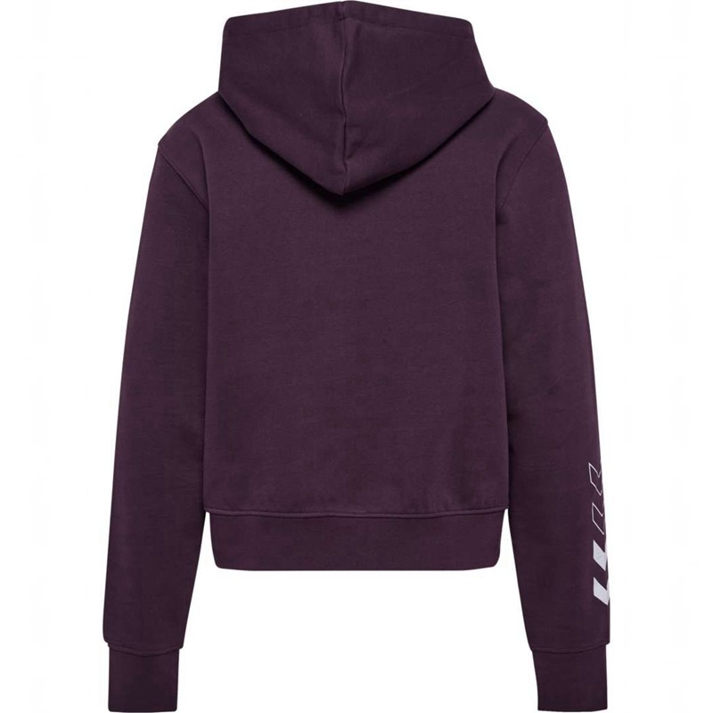 Hummel Elemental Short Hoodie Dam Lila | 620368-651