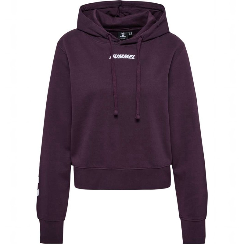 Hummel Elemental Short Hoodie Dam Lila | 620368-651