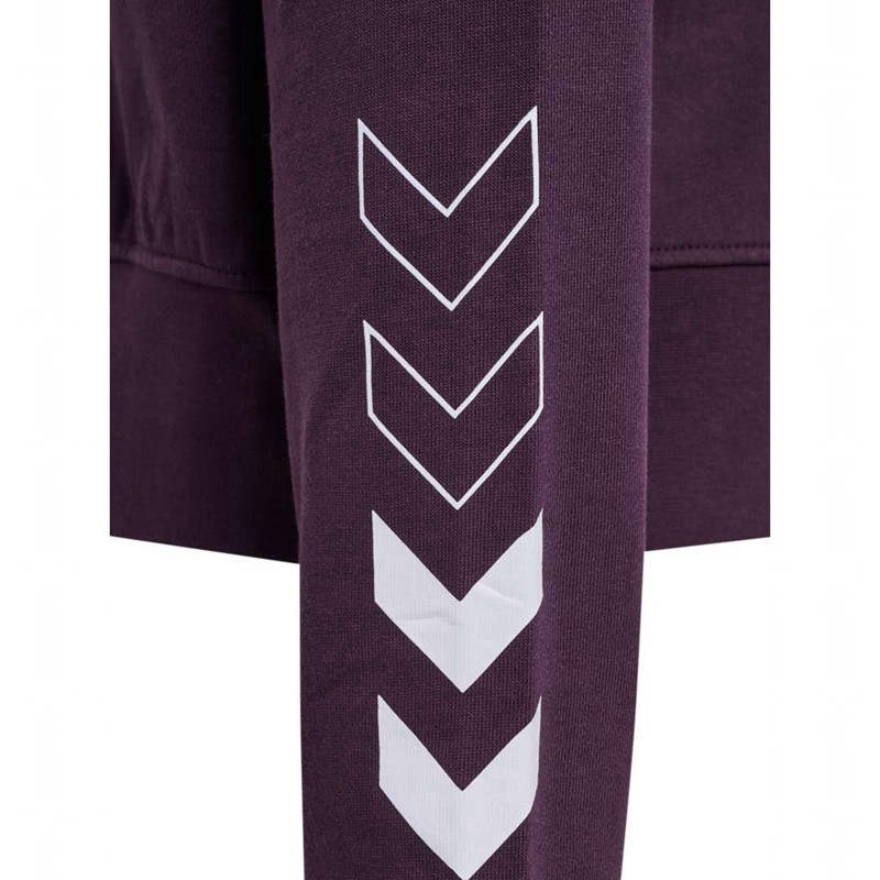 Hummel Elemental Short Hoodie Dam Lila | 620368-651
