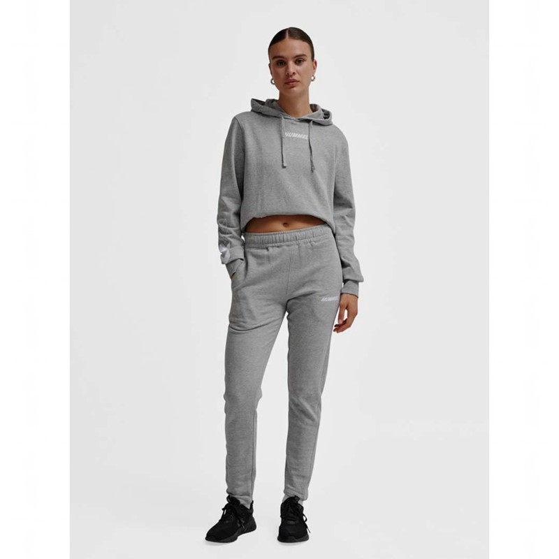 Hummel Elemental Tapered Byxor Dam Grå | 583447-579