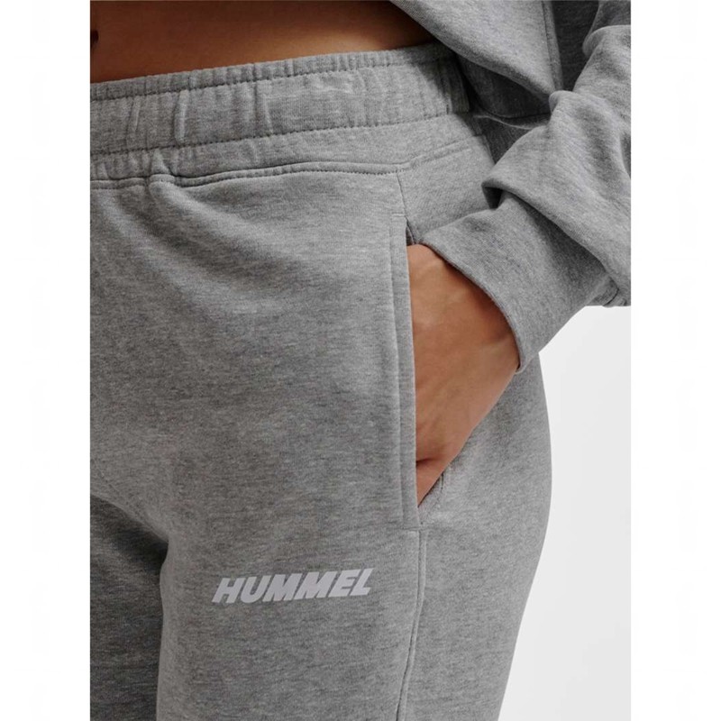 Hummel Elemental Tapered Byxor Dam Grå | 583447-579
