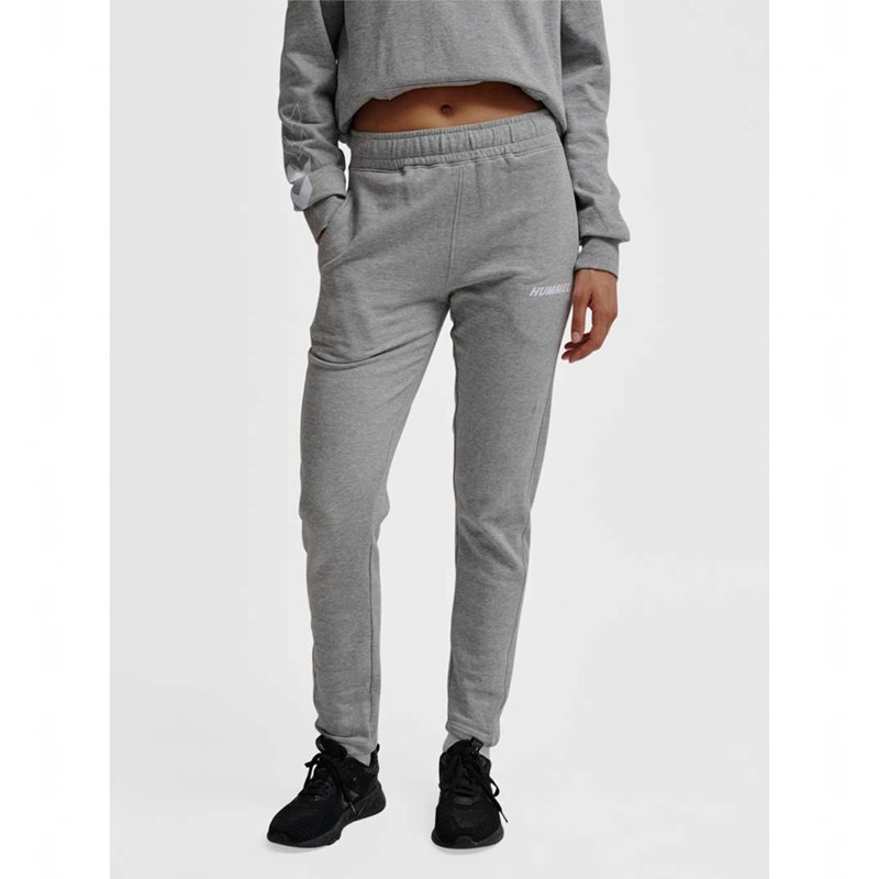 Hummel Elemental Tapered Byxor Dam Grå | 583447-579