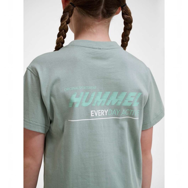 Hummel Ella S/S Handbollsskor Barn Gröna | 730381-582
