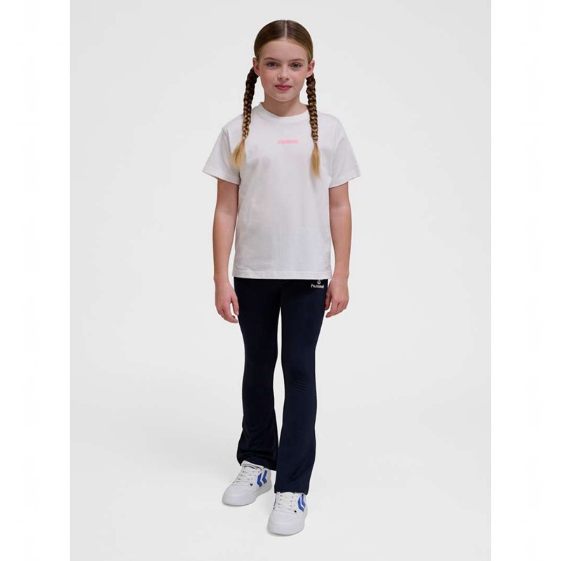 Hummel Ella S/S T-shirt Barn Vita | 838959-821