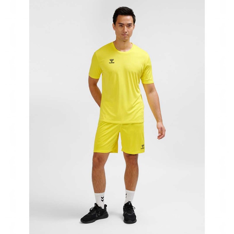 Hummel Essential S/S Jackor Herr Gula | 434257-474