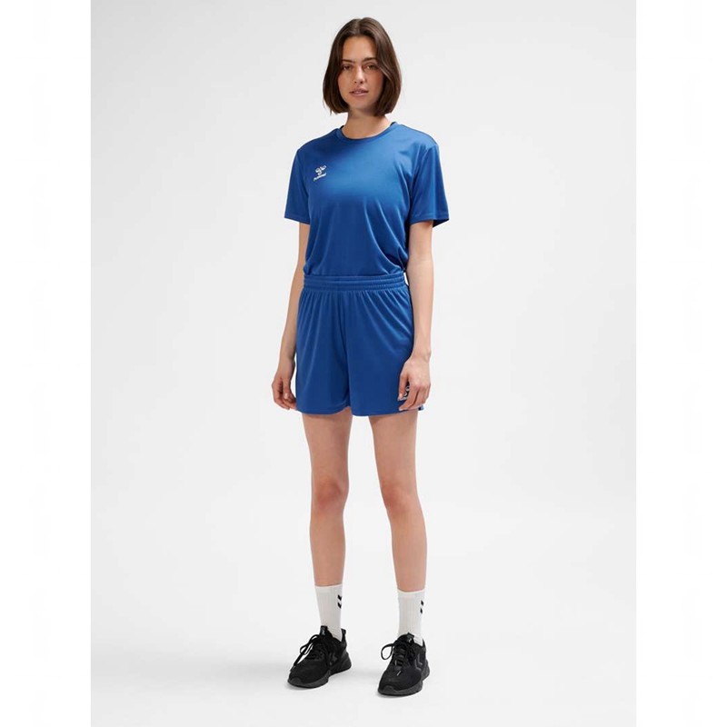 Hummel Essential Shorts Dam Blå | 931043-774