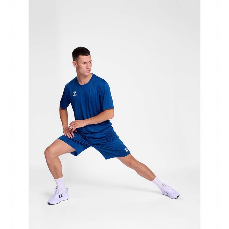 Hummel Essential Shorts Herr Blå | 644119-631