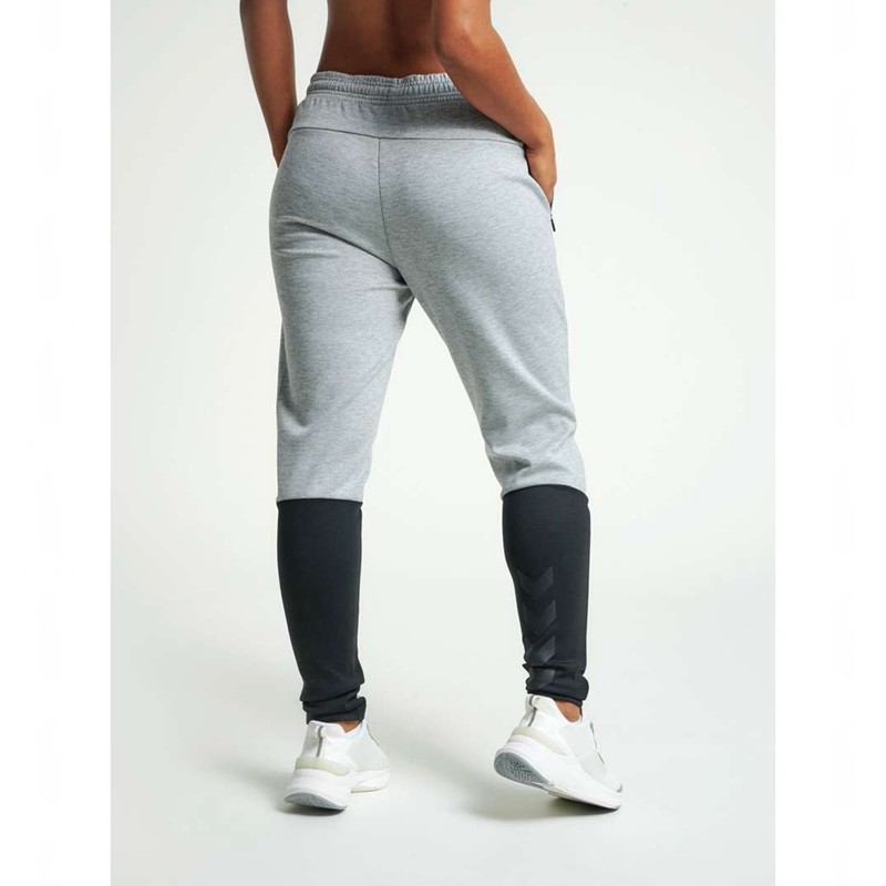 Hummel Essi Tapered Byxor Dam Grå | 718066-673