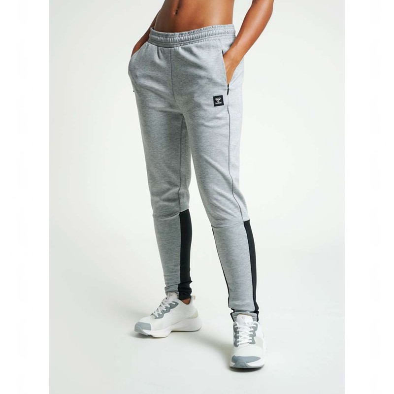 Hummel Essi Tapered Byxor Dam Grå | 718066-673