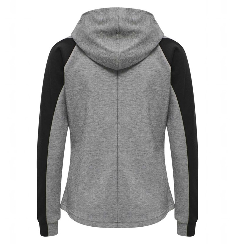 Hummel Essi Zip Hoodie Dam Grå | 479967-013