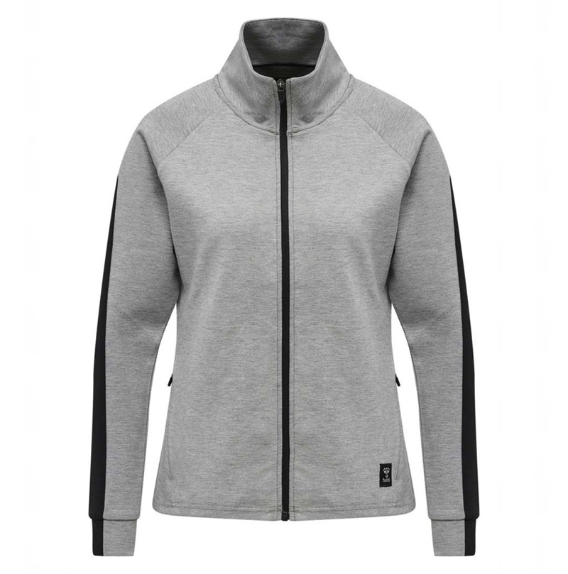 Hummel Essi Zip Jackor Dam Grå | 291608-436