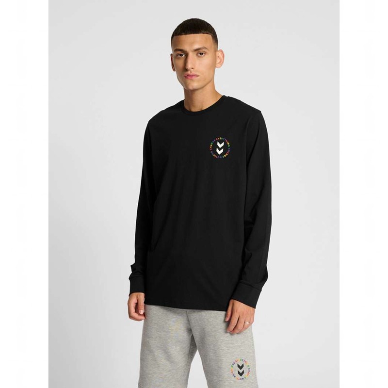 Hummel Everything Nothing Ls T-shirt Dam Svarta | 088080-360