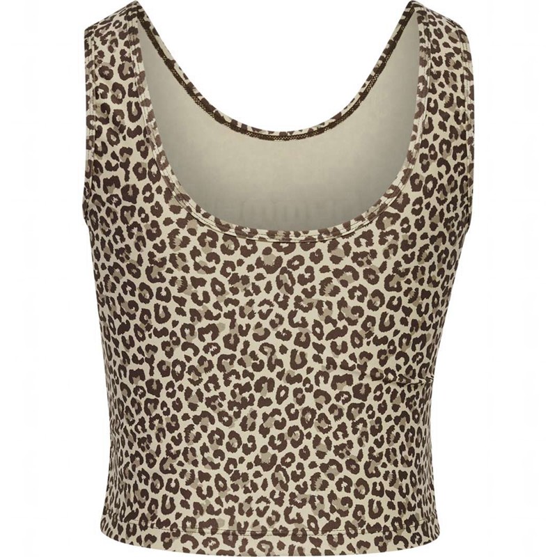 Hummel Fast Cropped Linne Dam Leopard | 003606-153