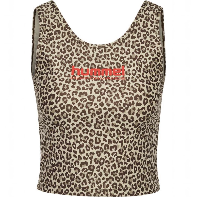 Hummel Fast Cropped Linne Dam Leopard | 003606-153