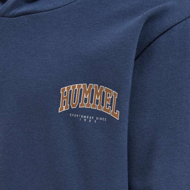 Hummel Fast Hoodie Barn Marinblå | 189217-266