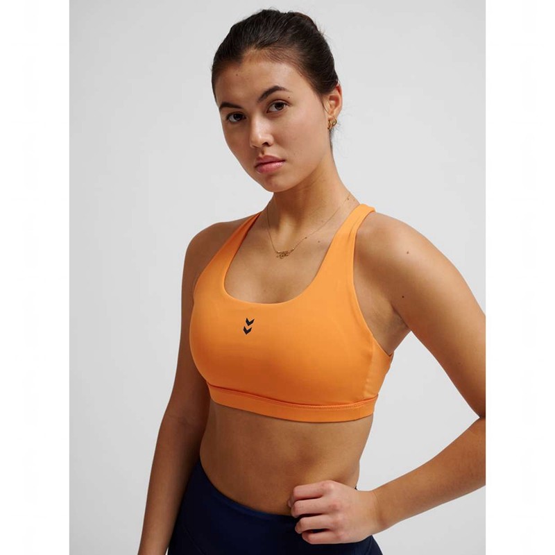 Hummel Fast Impact Strap Sport BH Dam Orange | 039450-675