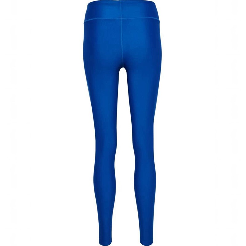 Hummel Fast Mid Waist Strumpbyxor Dam Blå | 854957-497