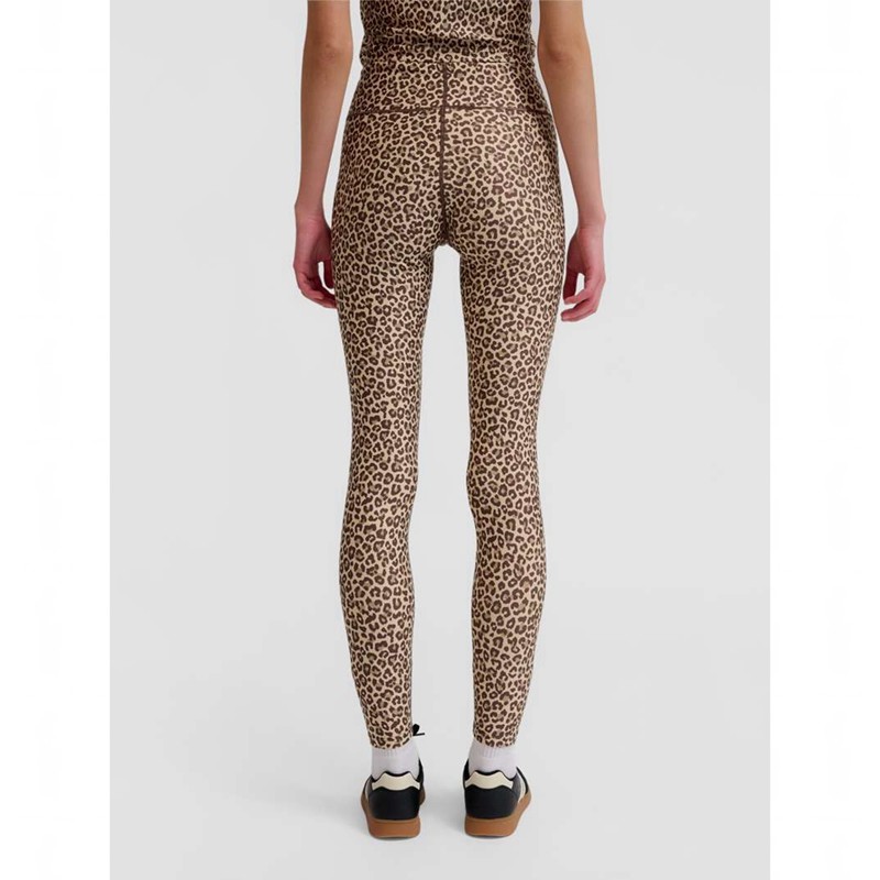 Hummel Fast Mid Waist Strumpbyxor Dam Leopard | 935430-155