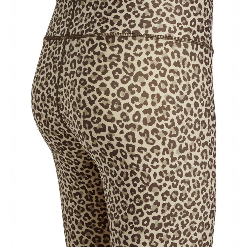 Hummel Fast Mid Waist Strumpbyxor Dam Leopard | 935430-155