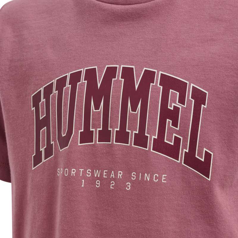 Hummel Fast S/S T-shirt Barn Rosa | 084484-836