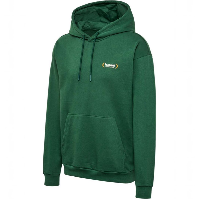 Hummel Felix Loose Hoodie Herr Gröna | 528454-347