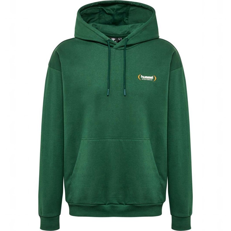 Hummel Felix Loose Hoodie Herr Gröna | 528454-347