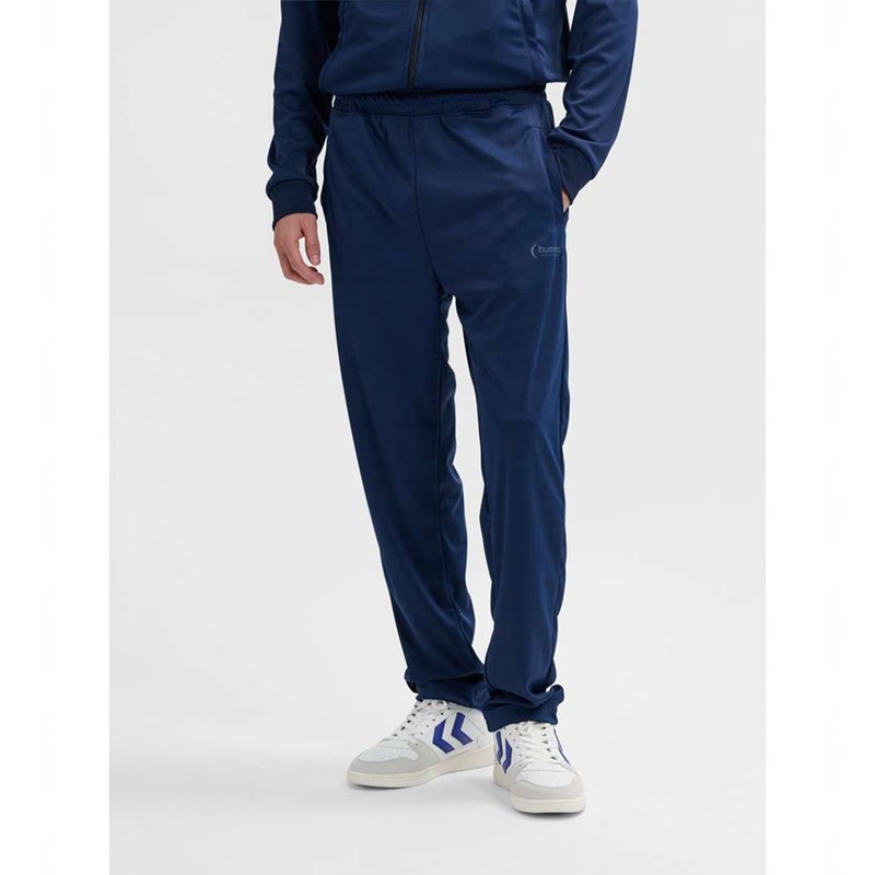 Hummel Felix Poly Tracksuit Sportkläder Herr Marinblå | 613032-681