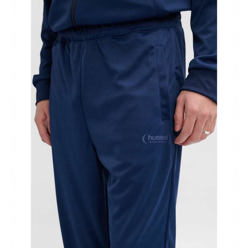 Hummel Felix Poly Tracksuit Sportkläder Herr Marinblå | 613032-681