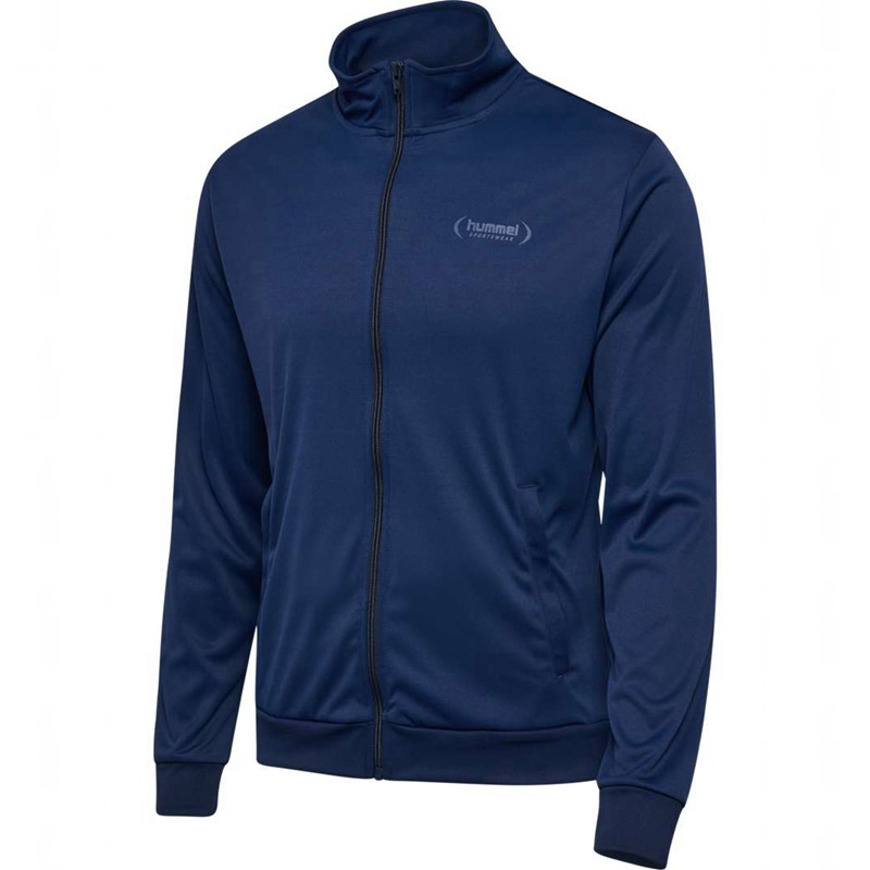 Hummel Felix Poly Tracksuit Sportkläder Herr Marinblå | 613032-681