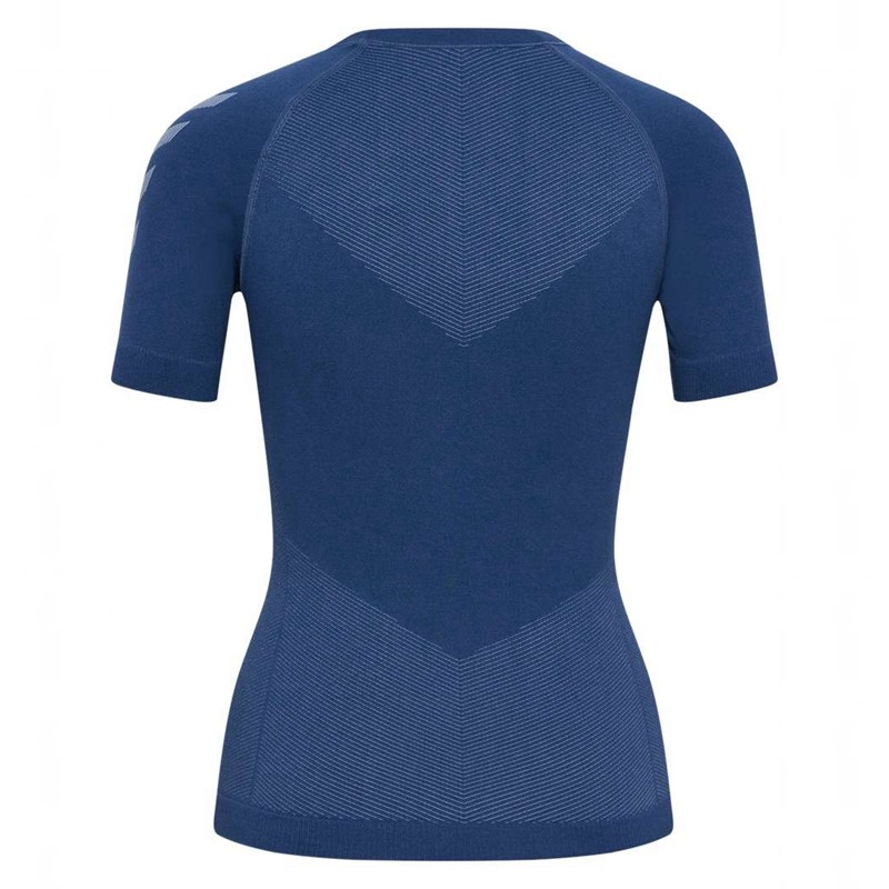 Hummel First Seamless Jersey S/S W T-shirt Dam bljue | 132574-066