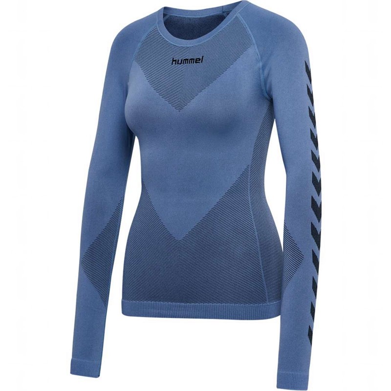 Hummel First Seamless L/S W Baslager Dam Blå | 312608-018