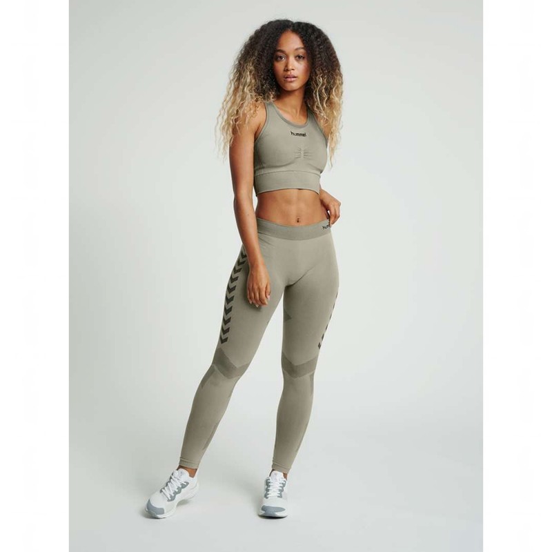 Hummel First Seamless Sport BH Dam Grå | 332823-062