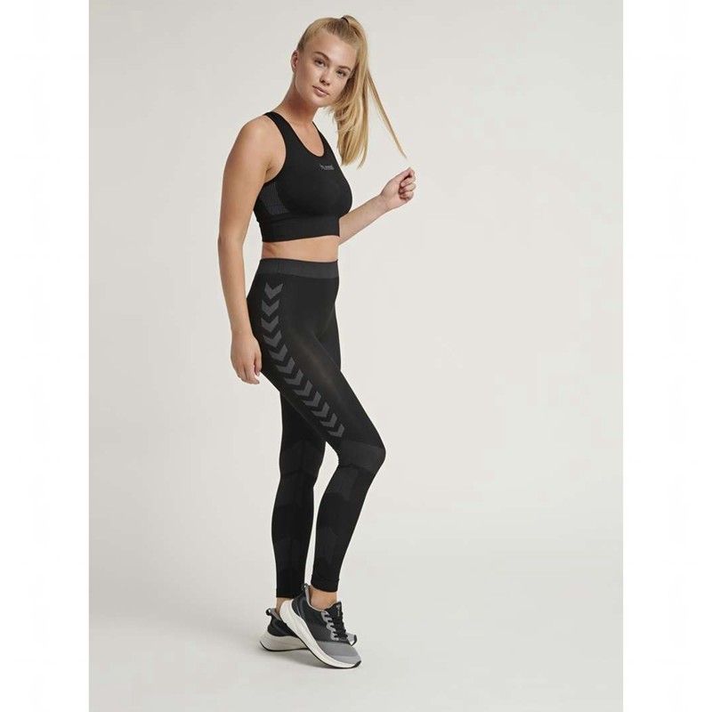 Hummel First Seamless Sport BH Dam Svarta | 007178-052