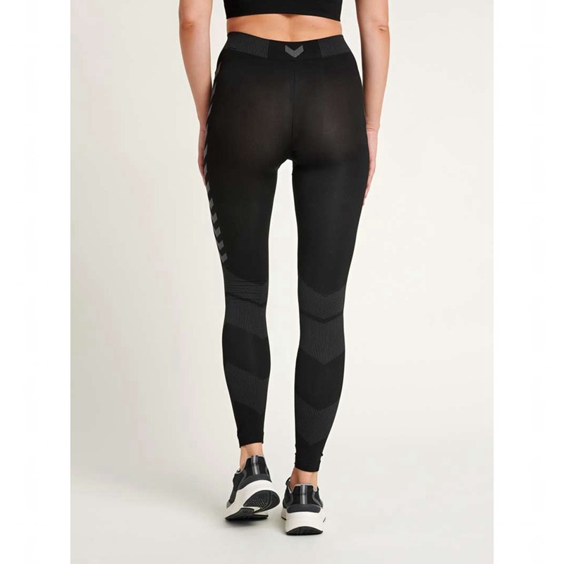 Hummel First Seamless Strumpbyxor Dam Svarta | 523563-314