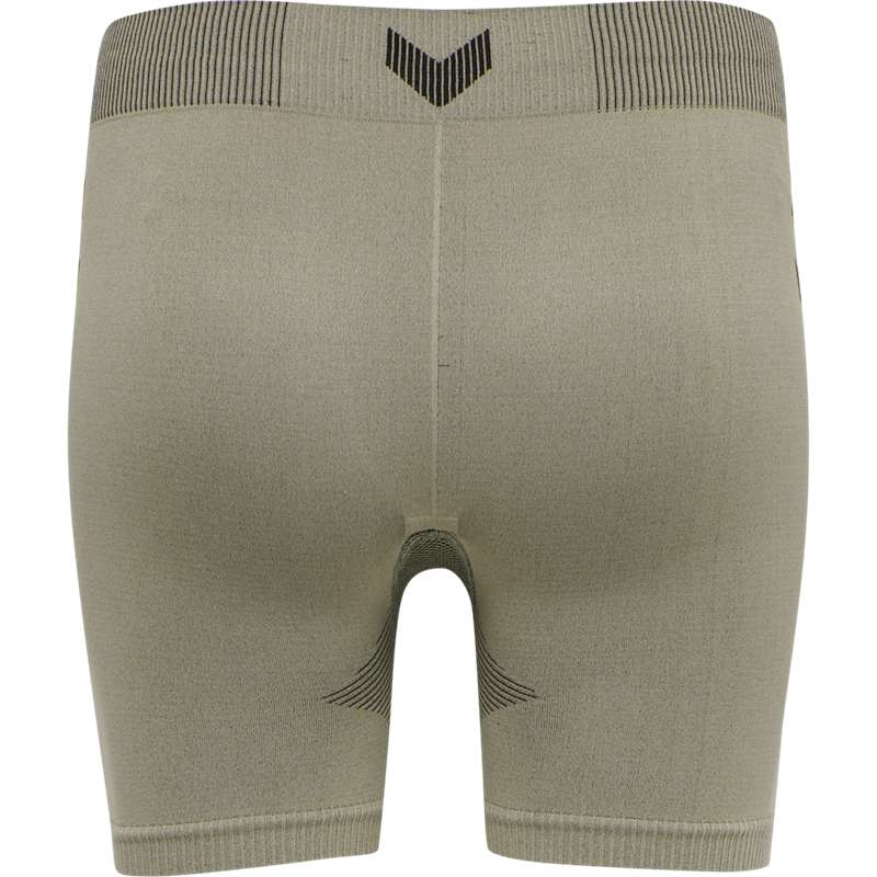 Hummel First Seamless Tr Sht Tigh W Hoodie Dam Grå | 514451-865
