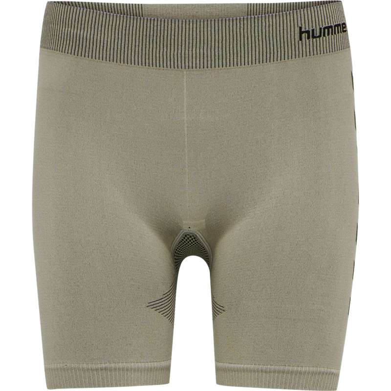 Hummel First Seamless Tr Sht Tigh W Hoodie Dam Grå | 514451-865