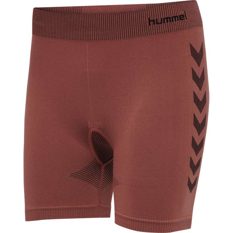 Hummel First Seamless Tr Sht Tigh W Shorts Dam Röda | 265057-070