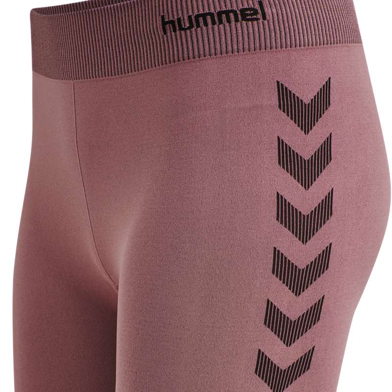 Hummel First Seamless Tr Tights W Shorts Dam Rosa | 238113-132