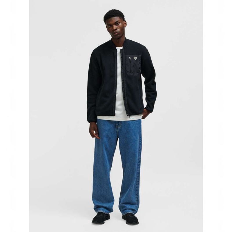 Hummel Fleece Zip Bee Shorts Dam Svarta | 986552-097