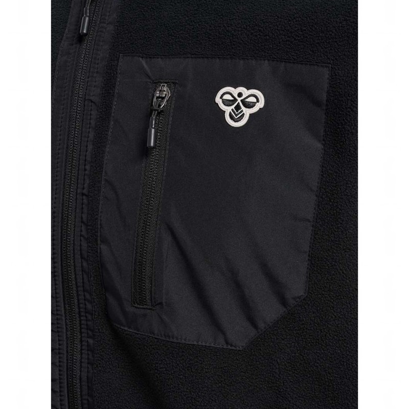 Hummel Fleece Zip Bee Shorts Dam Svarta | 986552-097