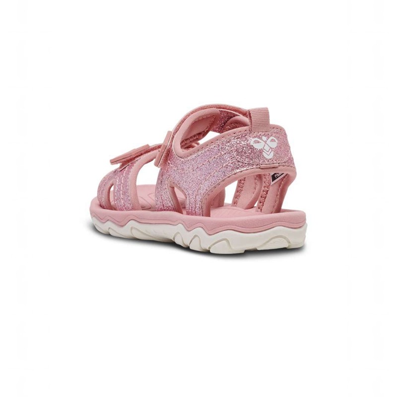 Hummel Glitter Jr Sandaler Barn Rosa | 256240-636