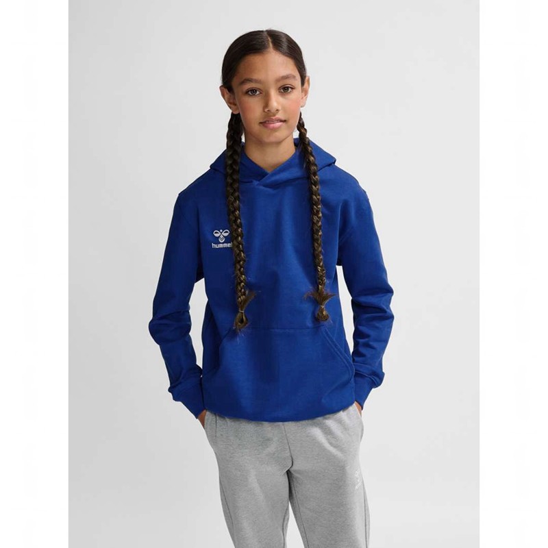 Hummel Go 2.0 Hoodie Barn Blå | 992427-913