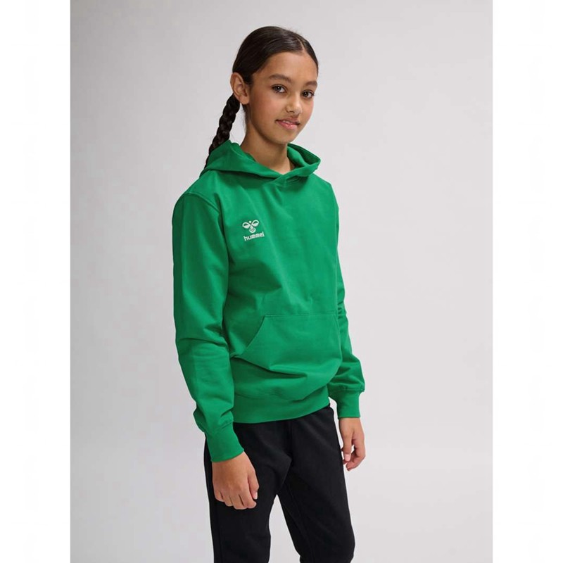 Hummel Go 2.0 Hoodie Barn Gröna | 778210-602