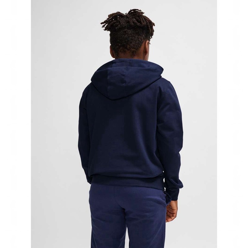 Hummel Go 2.0 Hoodie Barn Marinblå | 455144-641