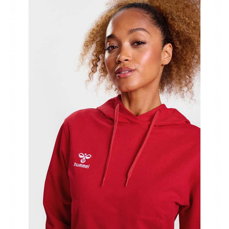 Hummel Go 2.0 Hoodie Dam Röda | 665878-435