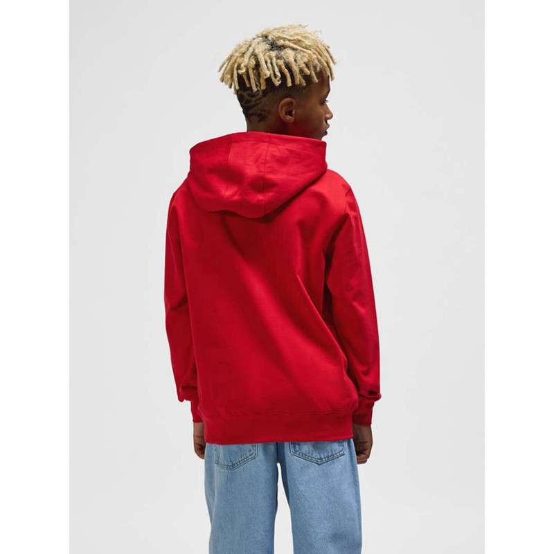 Hummel Go 2.0 Logo Hoodie Barn Röda | 858408-338