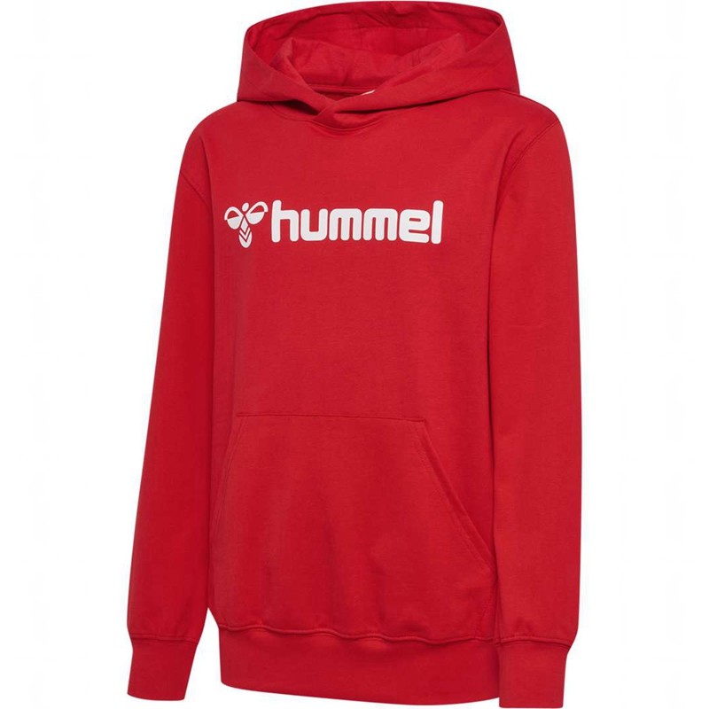 Hummel Go 2.0 Logo Hoodie Barn Röda | 858408-338
